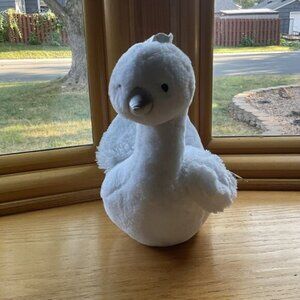 Lambs & Ivy Swan Lake Plush Princess White Plush Stuffed Animal Toy